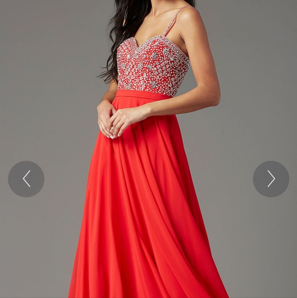 NWT! Strapless Long Formal Prom/ Wedding Guest dress by Promgirl